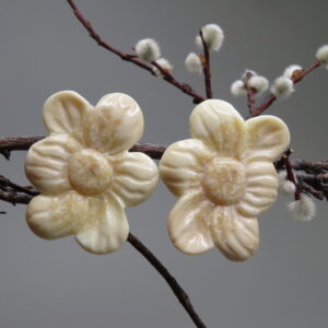 Ivory Stud Earrings